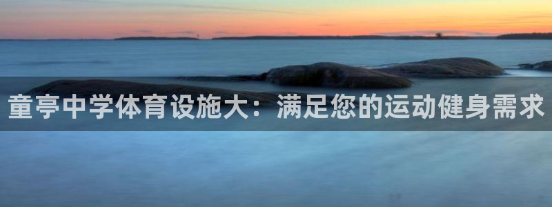 意昂体育3招商电话地址：童亭中学体育设施大：满足您的