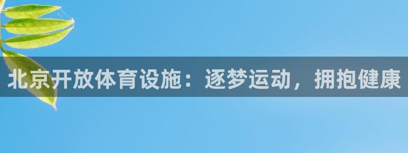意昂体育3平台是正规平台吗：北京开放体育设施：逐梦运