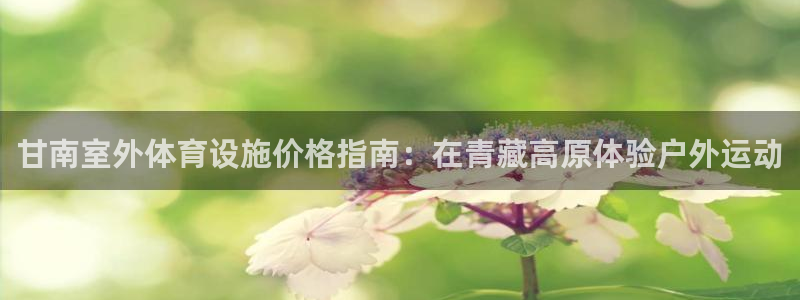 意昂体育3招商电话号码查询是多少：甘南室外体育设施价