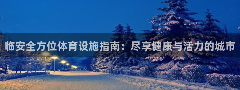 意昂3娱乐是那个系列的台子：临安全方位体育设施指南：