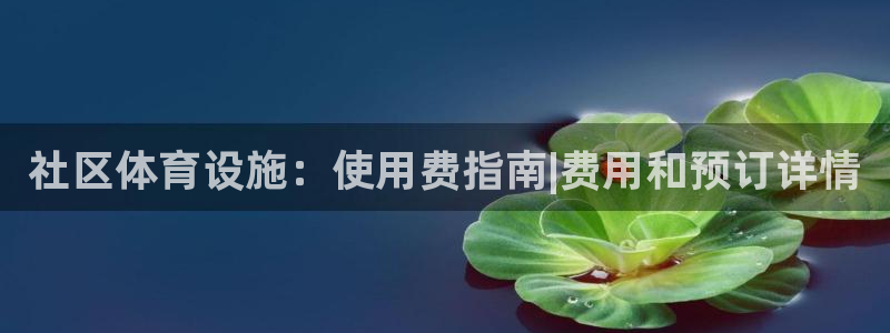 意昂体育3招商电话地址是多少：社区体育设施：使用费指
